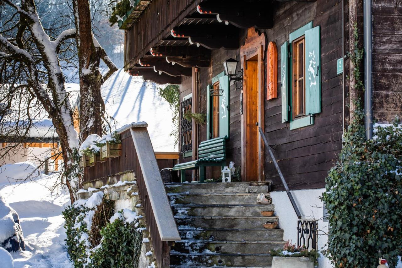 Haus Weidmannsheil - Wohnen Im Romantischen Forsthaus Werfen Exterior foto